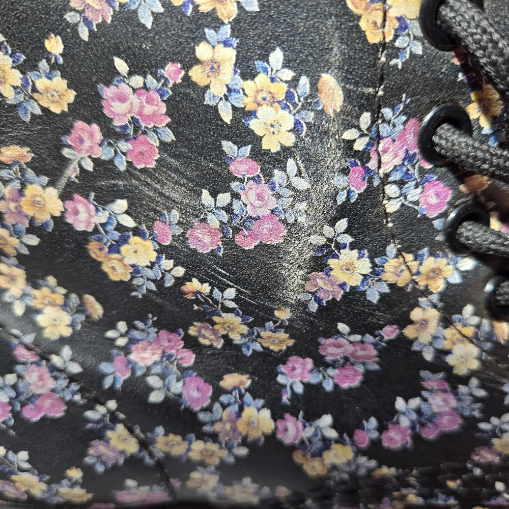 Dr. Marten's Womens Floral Boots - Picture 6 of 10